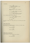 Moe Howard's 30pp. Script Dated May 1940 for The Three Stooges Film ''No Census, No Feeling'' -- Slight Dampstaining, Else Very Good